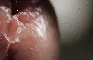 નજીક મેક્રો ઘડિયાળ કાચ