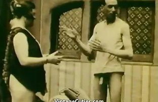 હસ્તમૈથુન અને ચૂસવા માટે 1920 ના દાયકાની વિન્ટેજ સમજાવટ