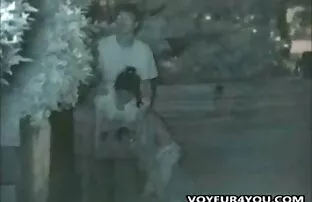 બહાર બે જાપાની યુગલો